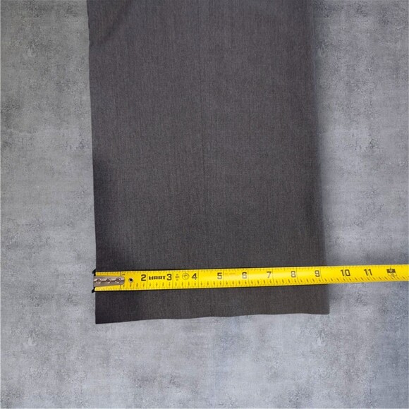 STAFFORD Mens Two Piece Suit 2-Button Blazer Jacket 46L Pant 40Wx30 Gray Wool - Picture 15 of 16